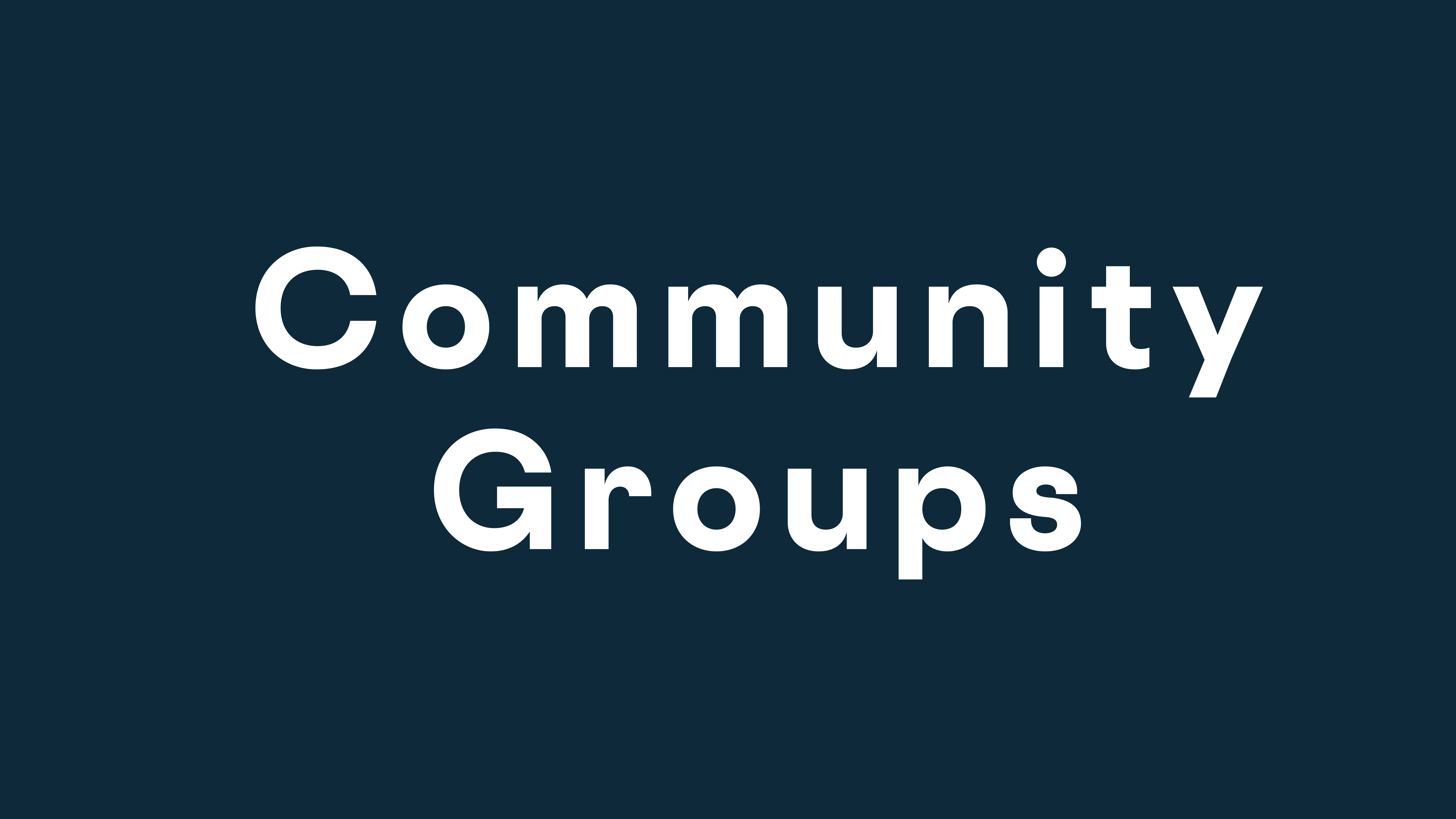 Care Groups Logo on Navy Background